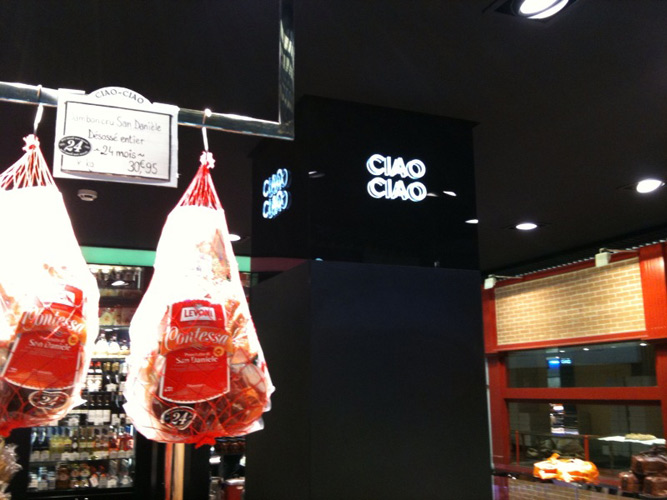 Enseigne ciao ciao